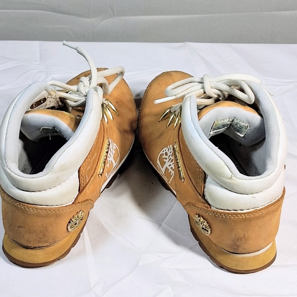 Timberland Size 7 Women's Eoro Chukka Euro Hiker Desert Sand Boots - Picture 6 of 13